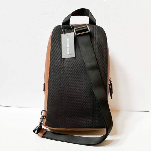 Michael Kors Cooper Sling Pack Backpack Brown main image 8